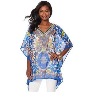 ASA Kaftans Short Kaftan Top Coverup NEW with tags